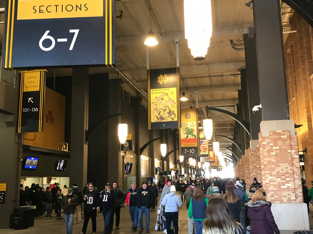 Notre Dame Stadium-Notre Dame必去景点