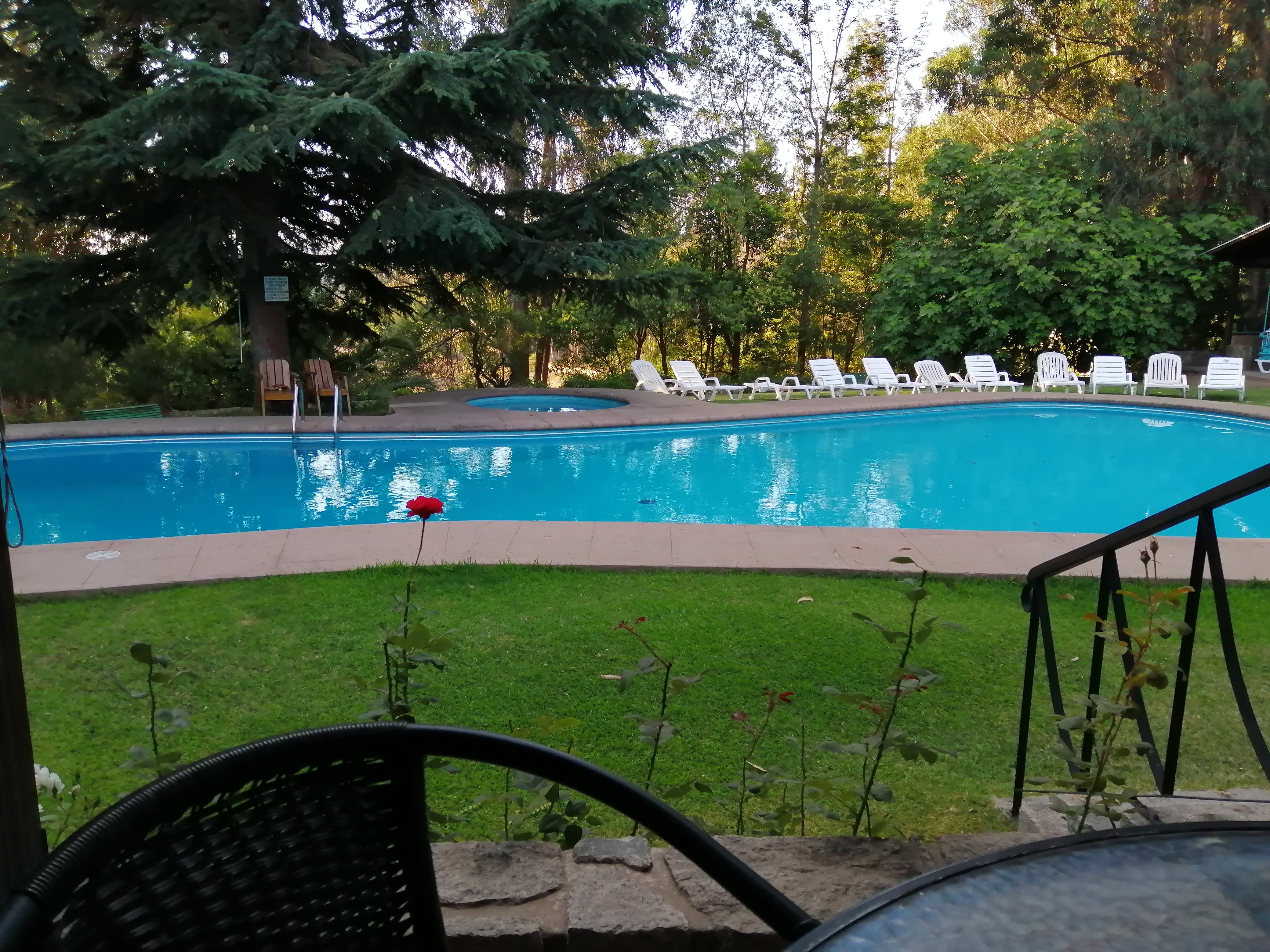 Hotel Fundo Las Tórtolas-泳池