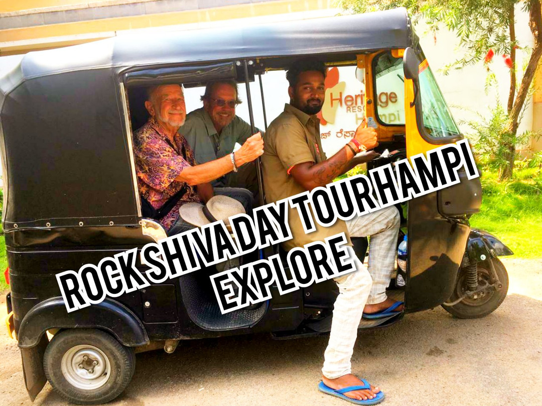 Rock Shiva Rickshaw Driver Taxi Hampi & Services景点图片