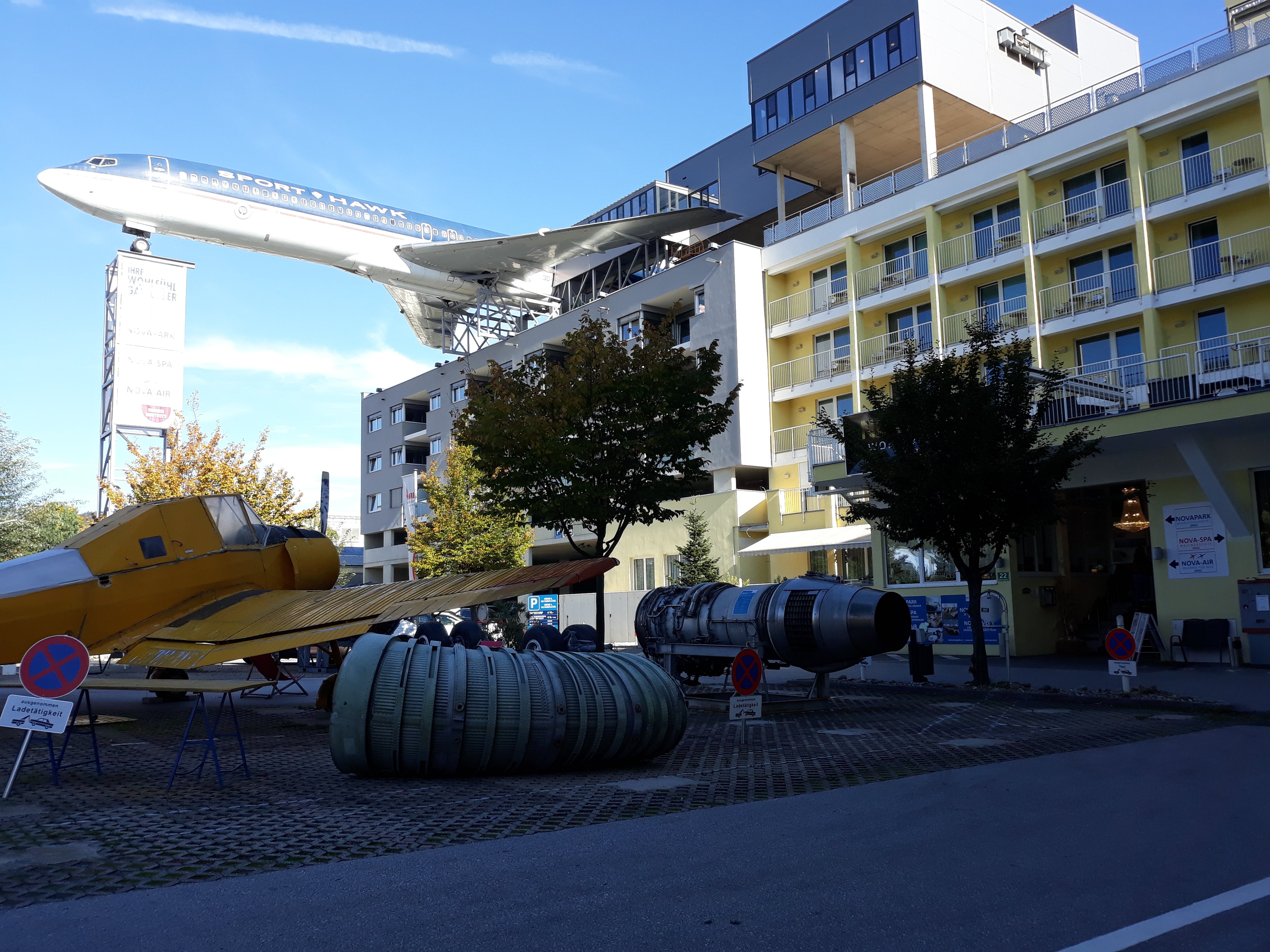 NOVAPARK Flugzeughotel-浴室