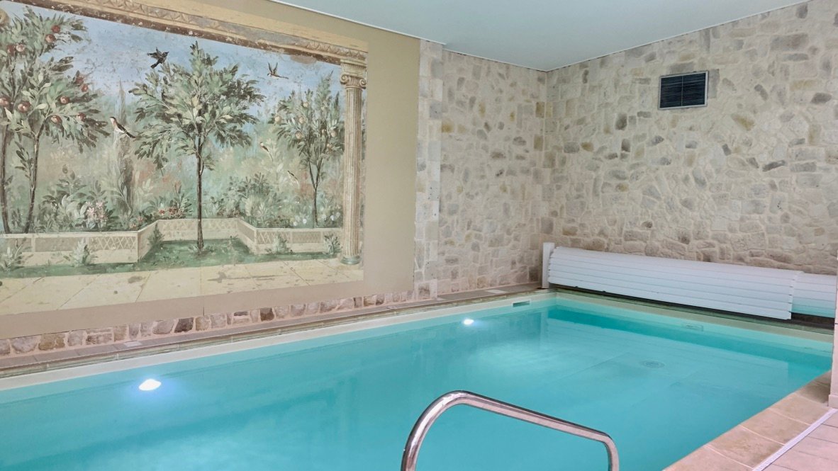 Hotel Castel Jeanson-浴室