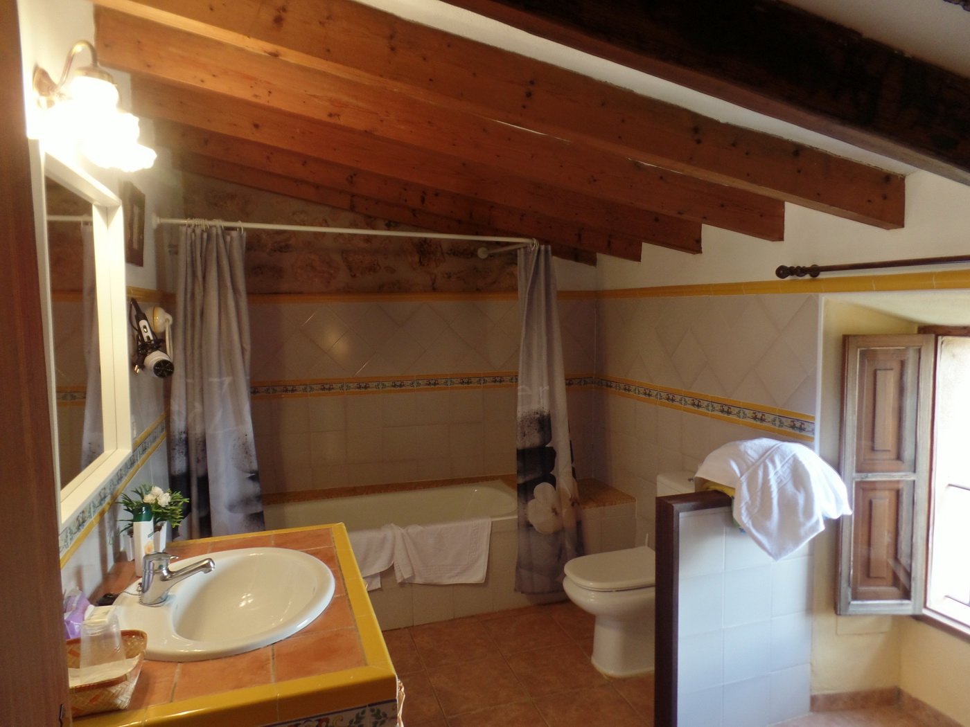 Agroturismo Finca Son Pieras-浴室
