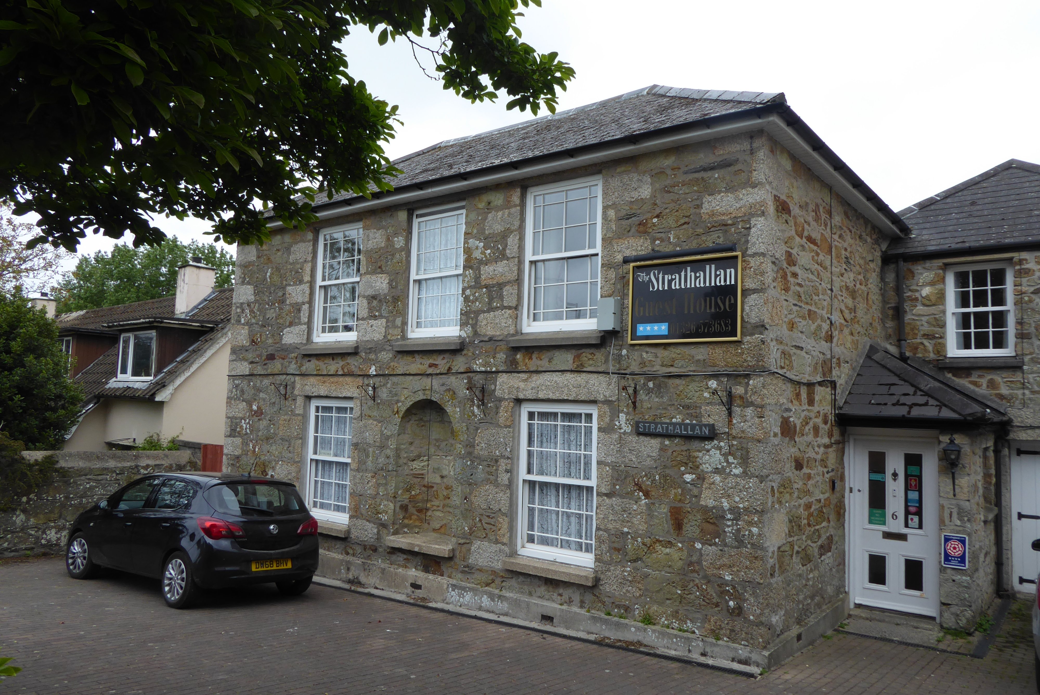 Strathallan Guest House-浴室