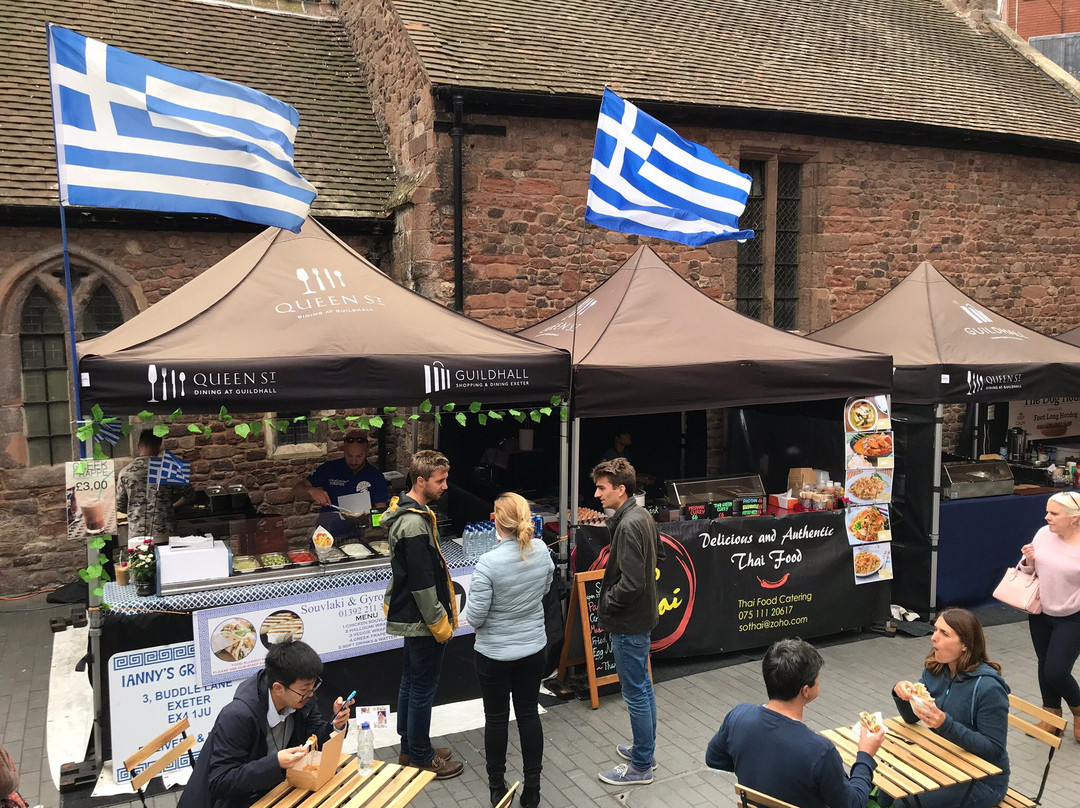 Exeter Street Food-埃克塞特必去景点