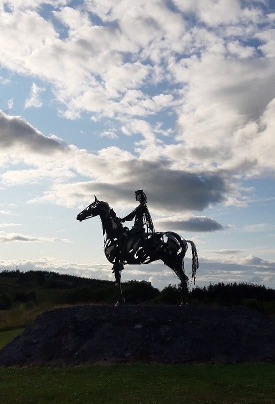 Gaelic Chieftain Sculpture-Boyle必去景点