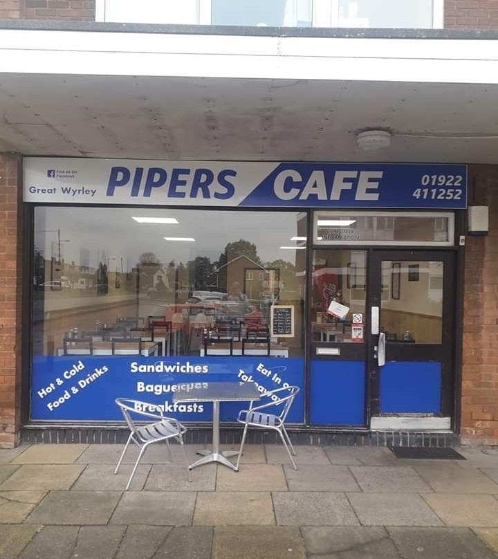 Great Wyrley餐馆和美食-Pipers Cafe