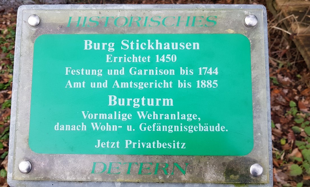 Burg Stickhausen-Detern必去景点