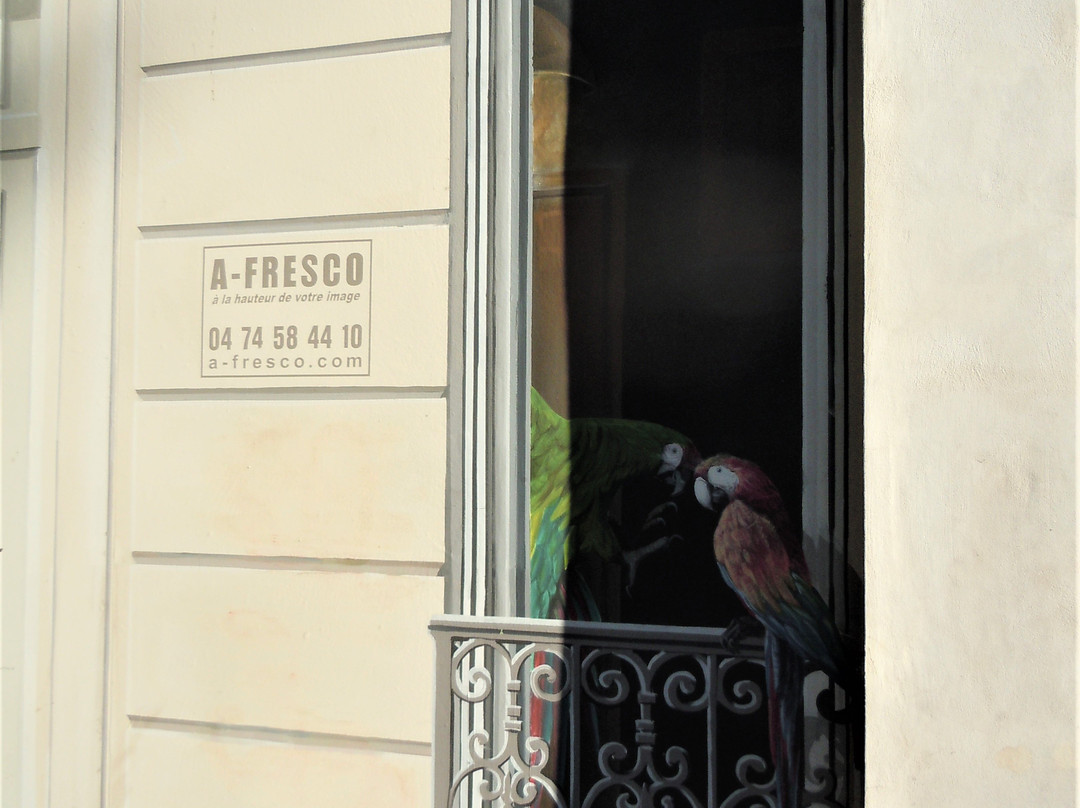Fresque Arbre aux Oiseaux景点图片