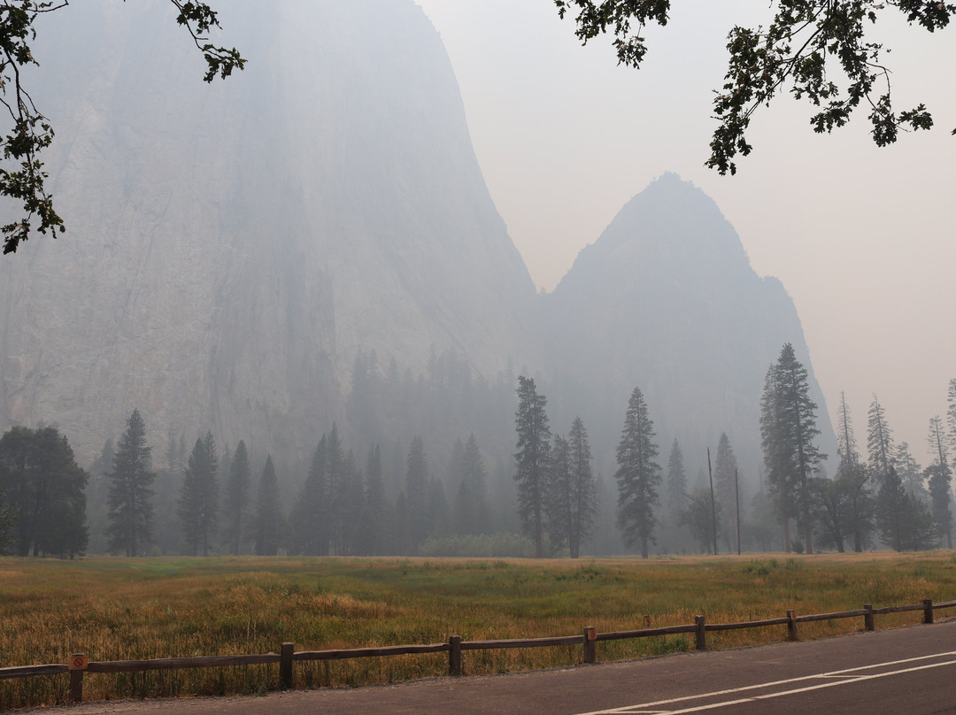Cathedral Rocks and Spires-优胜美地国家公园必去景点