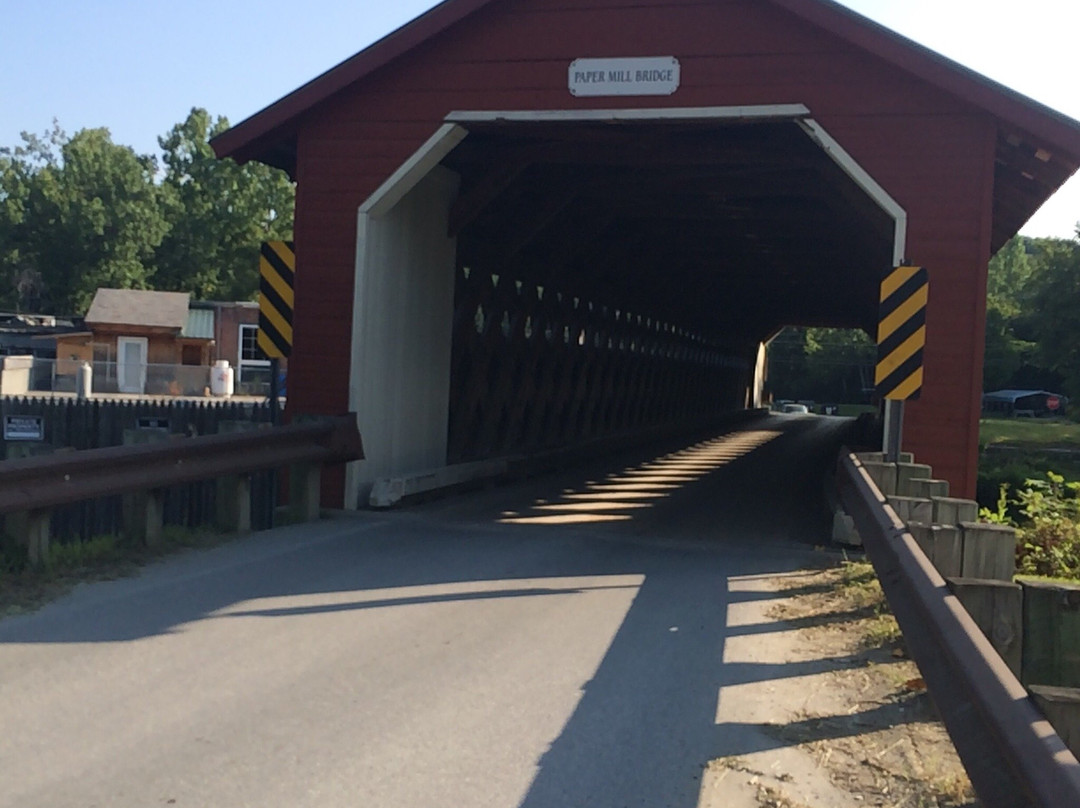 Papermill Village Bridge-North Bennington必去景点