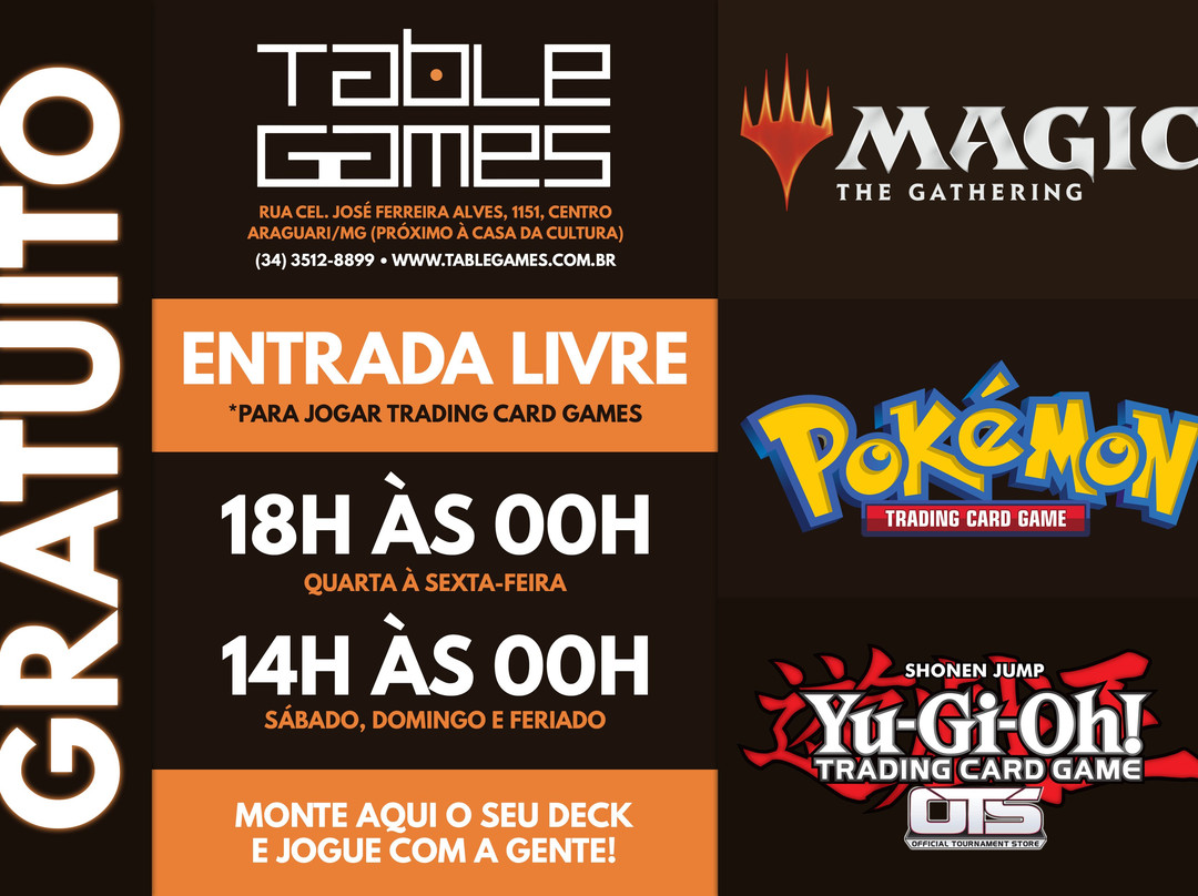 Table Games-Araguari必去景点