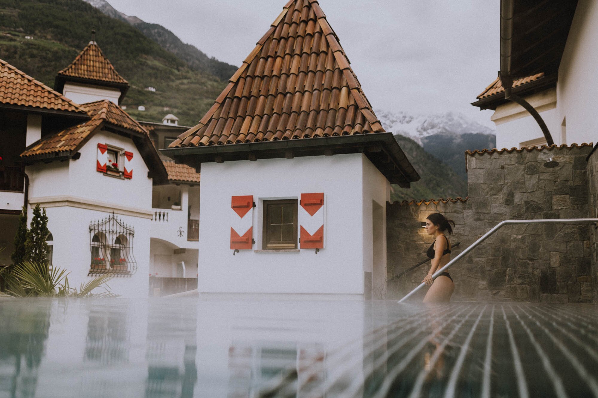 Vitalpina Hotel Schulerhof-泳池