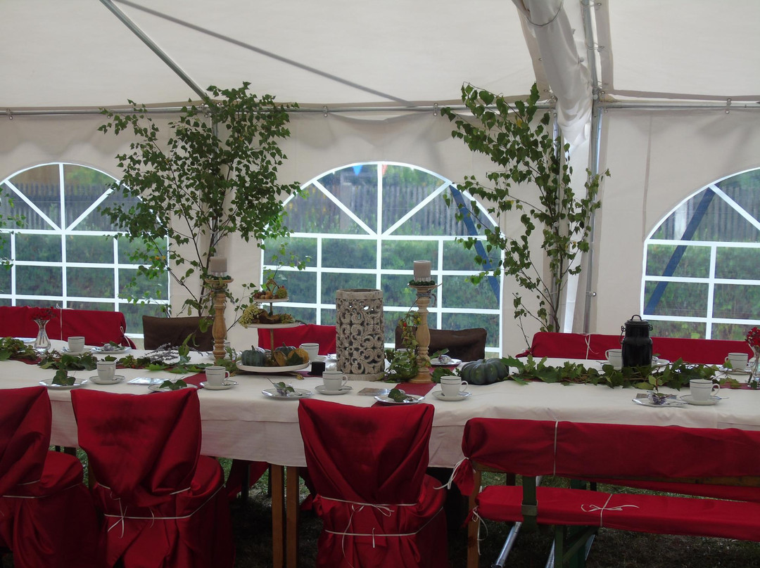 Grossschonau餐馆和美食-Gasstatte Weinberggarten