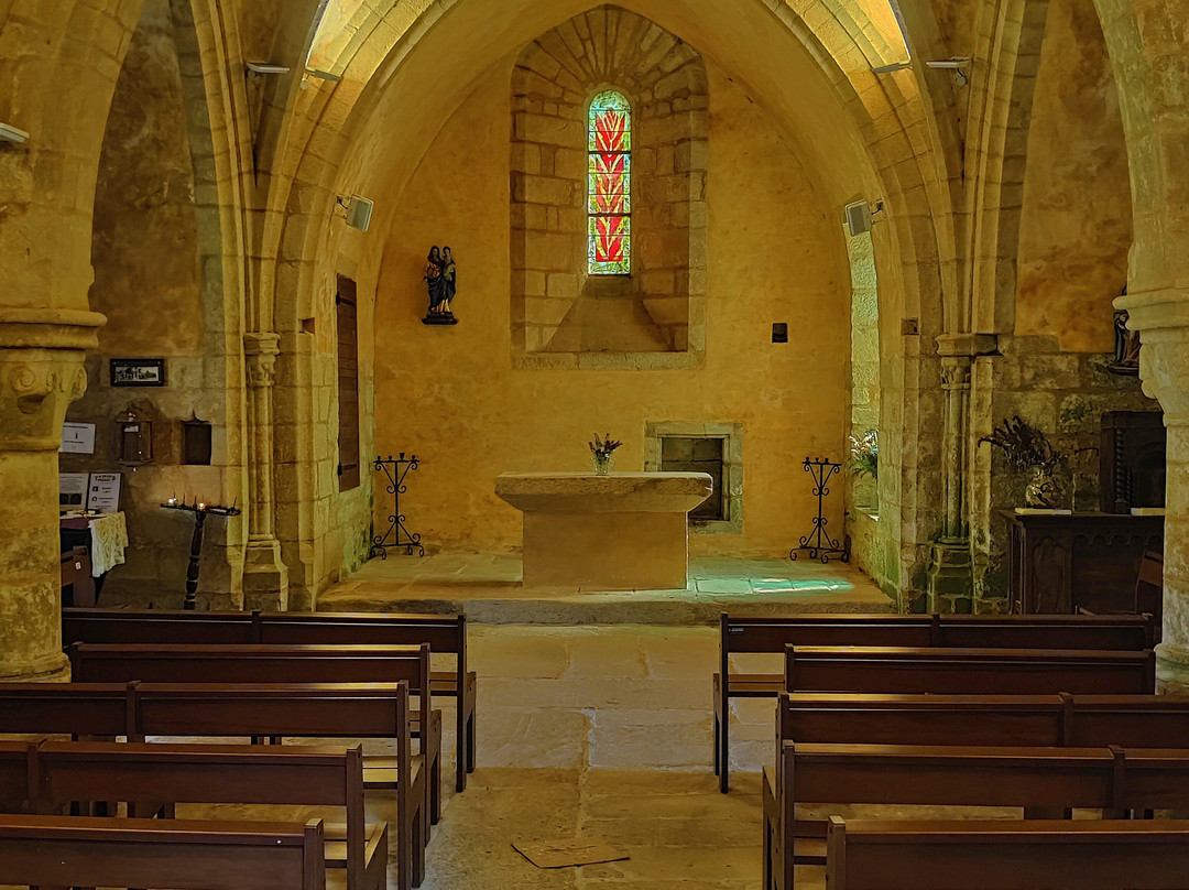 Église Saint-Martial de Lestards景点图片