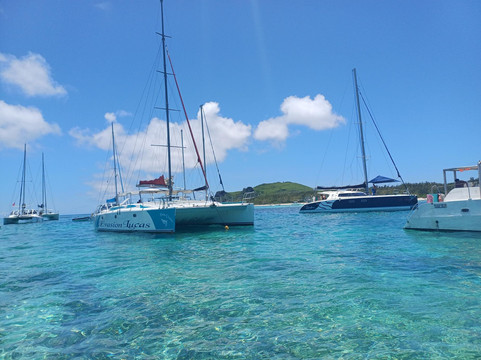 Mauritius Catamaran-大湾必去景点