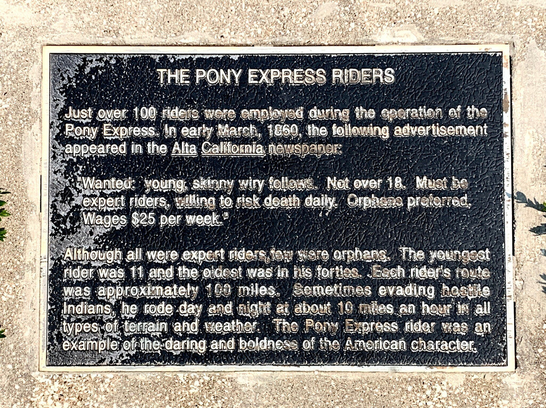 Pony Express Monument-圣约瑟夫必去景点