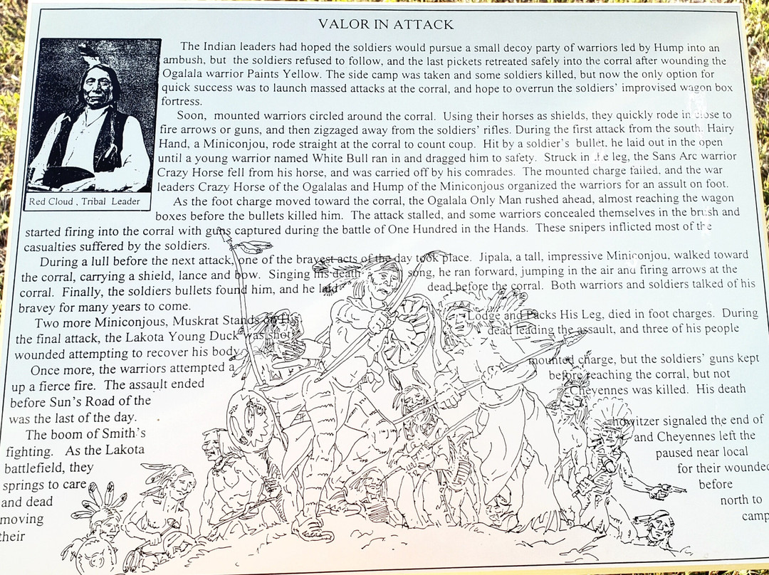 Wagon Box Fight Monument-Story必去景点