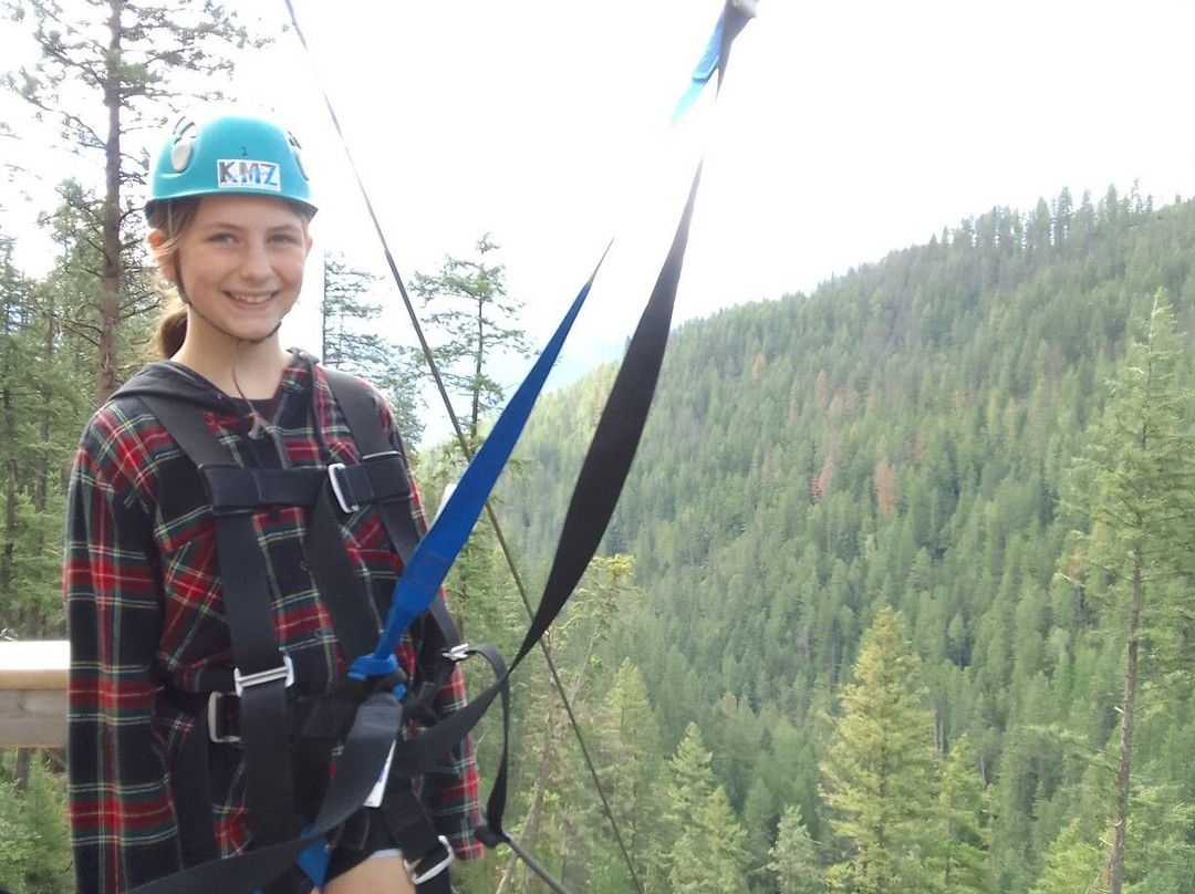 Kokanee Mountain Zipline-Nelson必去景点