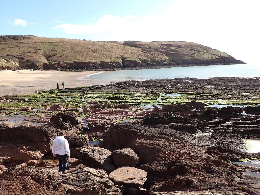 Manorbier Beach-Manorbier必去景点