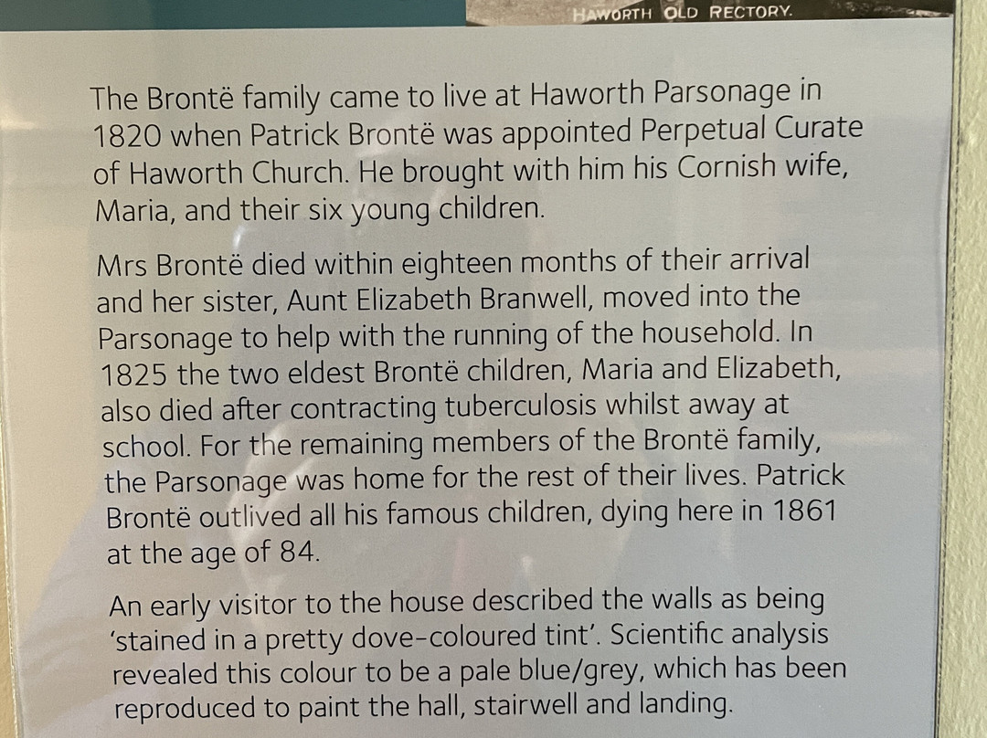 Brontë Parsonage Museum-Haworth必去景点
