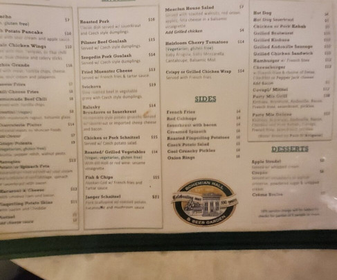 Bohemian Hall & Beer Garden