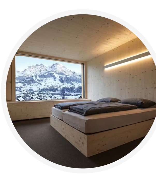 Revier Mountain Lodge Adelboden-客卧
