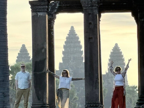 Angkor Wat Tuktuk Driver By Kakada-暹粒必去景点