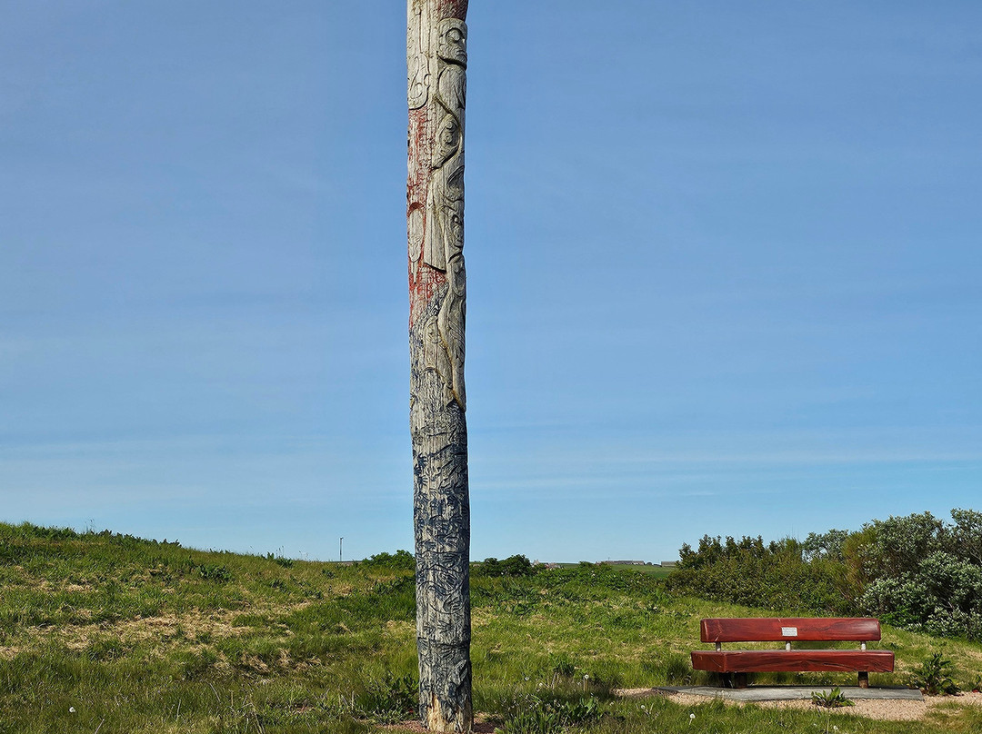 First Nations And Orcadian Totem Pole