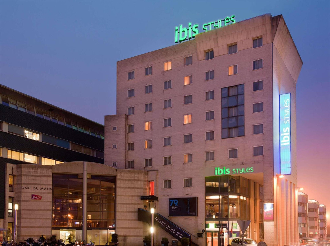 Allonnes酒店住宿-Ibis Styles Le Mans Gare Sud