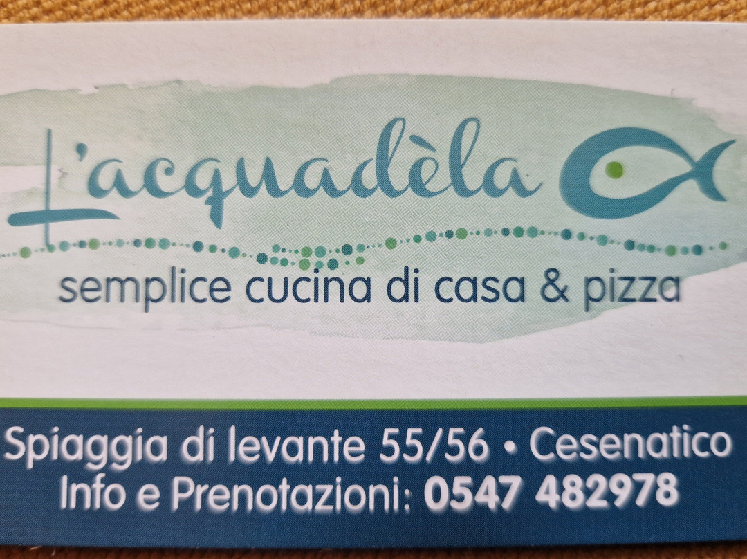 Ristorante L’acquadèla