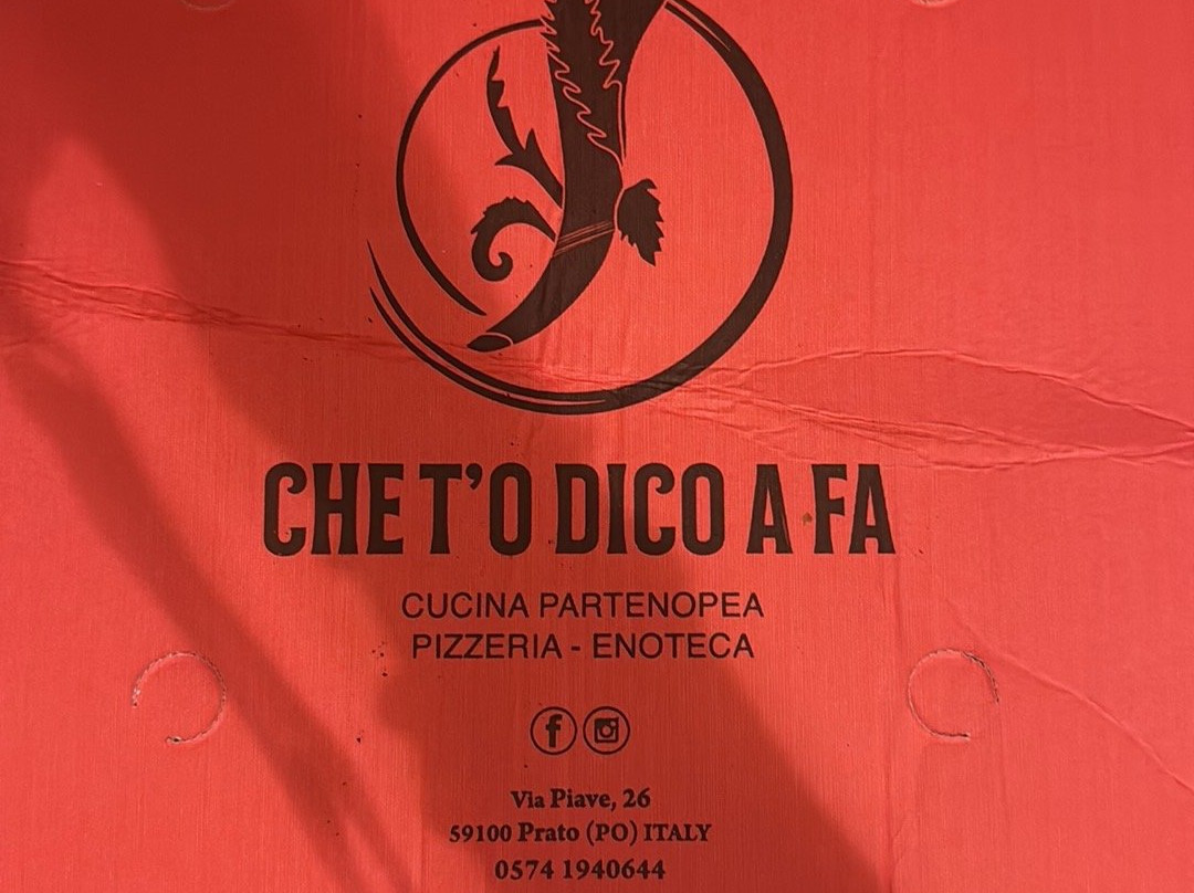 Che T'o Dico A Fa