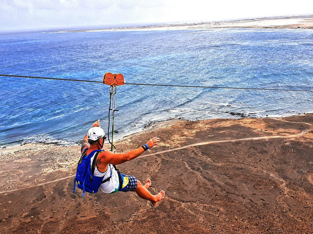 Zipline Cabo Verde-圣塔玛丽亚必去景点