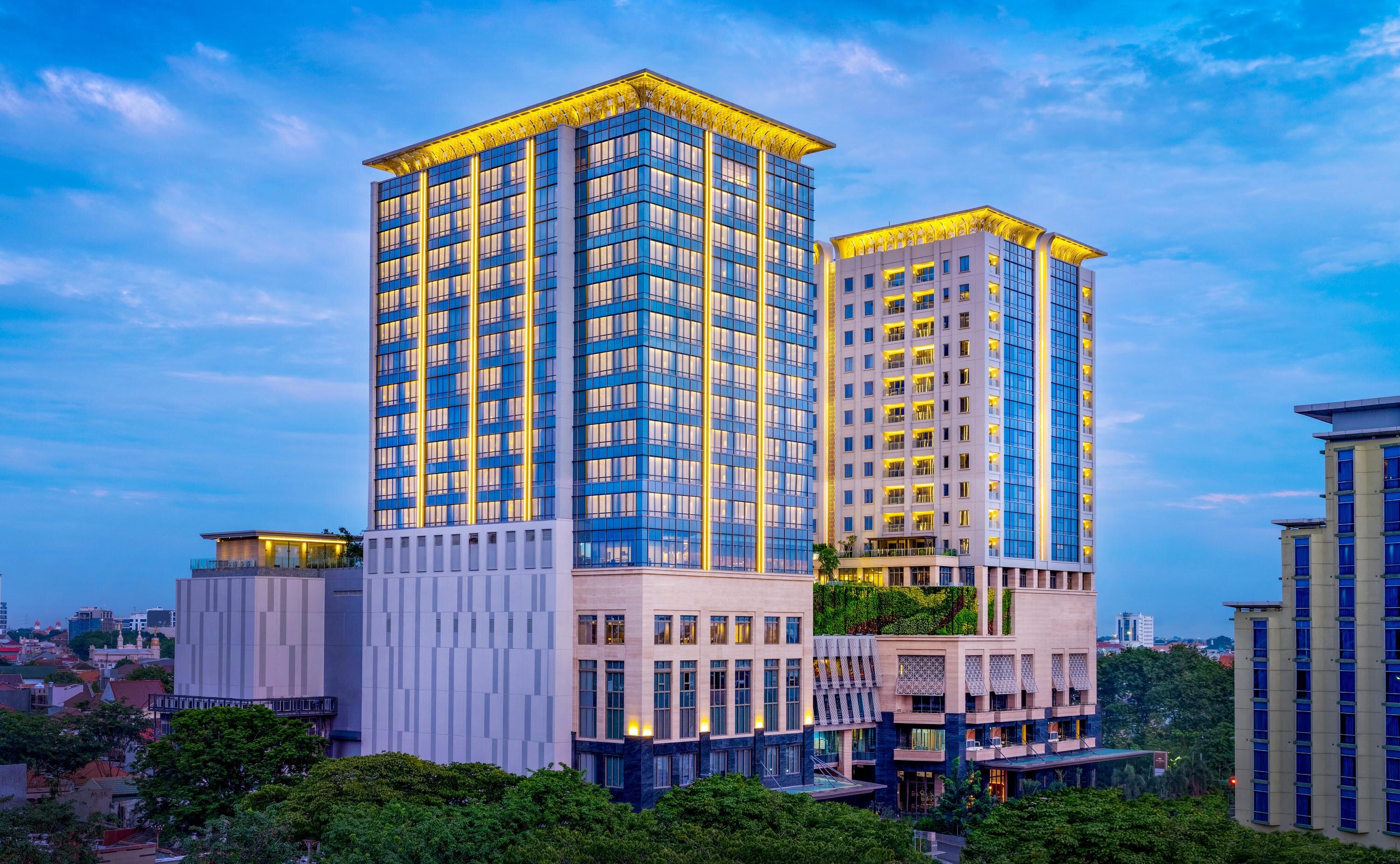 Hotel Tentrem Semarang-浴室