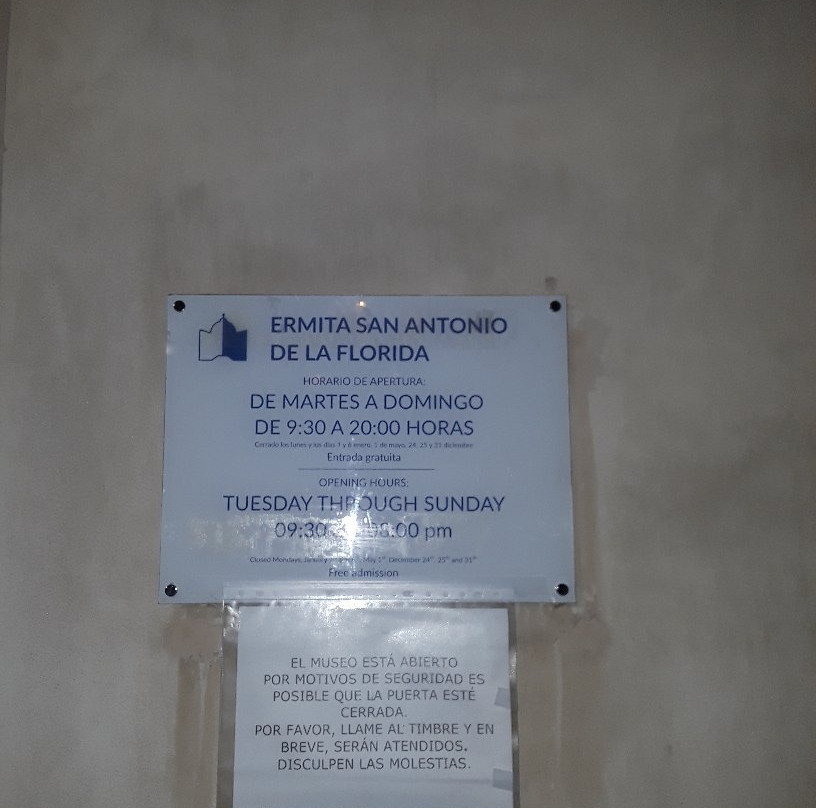 Ermita De San Antonio De La Florida-马德里必去景点