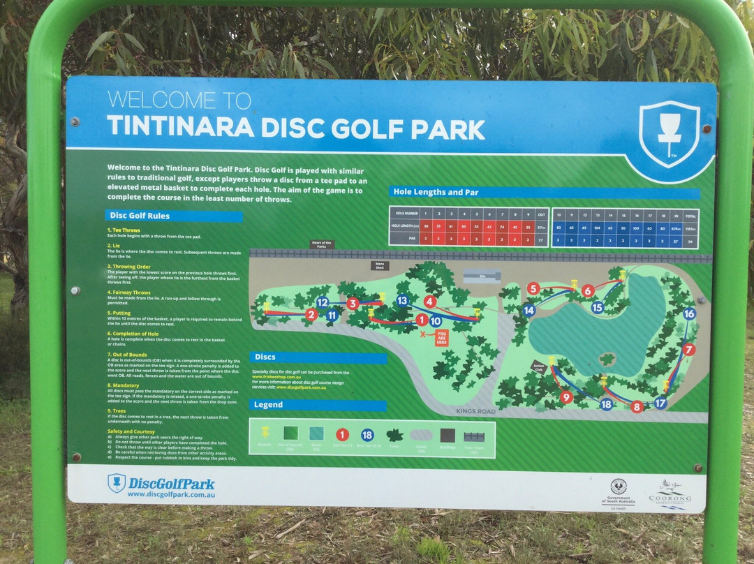 Tintinara Disc Golf Course