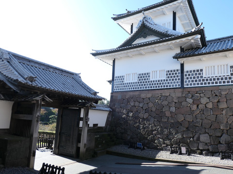 Kanazawa Castle Ishikawa Gate-金泽市必去景点