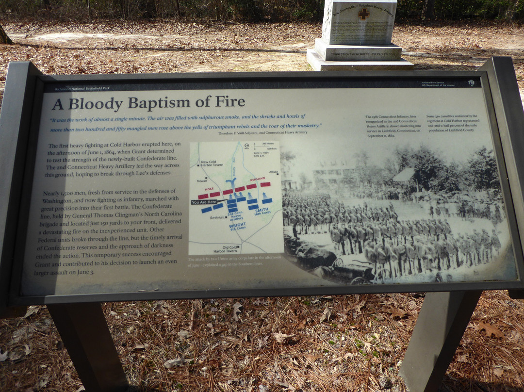 Cold Harbor Battlefield Park-Mechanicsville必去景点