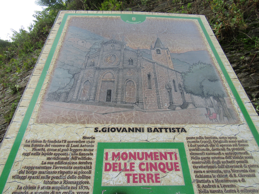 Church of San Giovanni Battista-里奥马焦雷必去景点