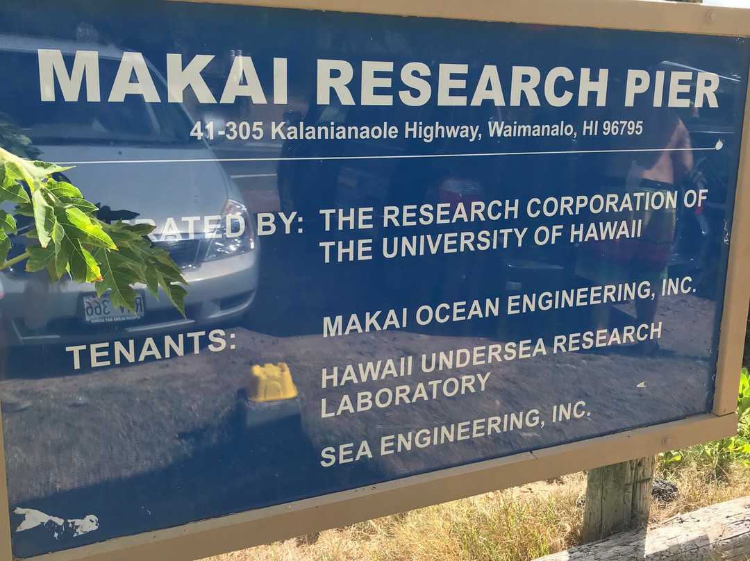 Makai Research Pier-威玛纳诺必去景点