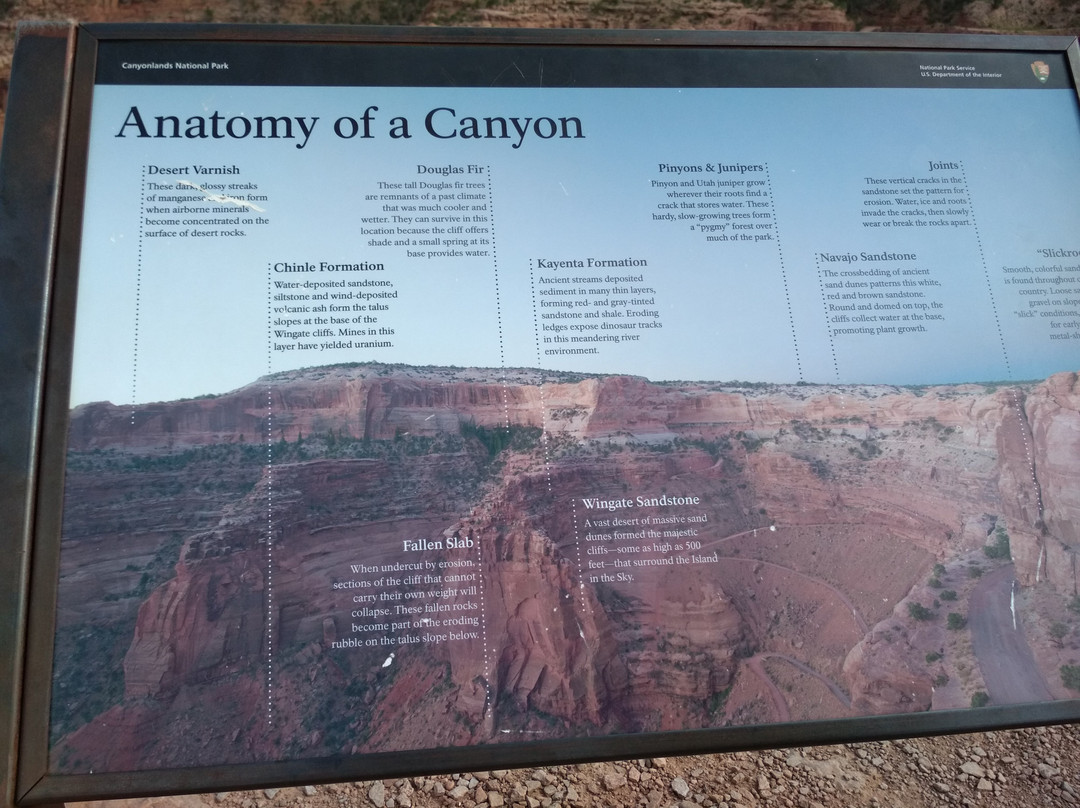 Shafer Canyon Overlook景点图片