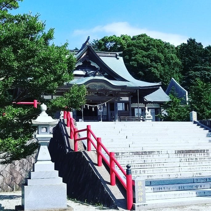 Kagamiyama Shrine-唐津市必去景点
