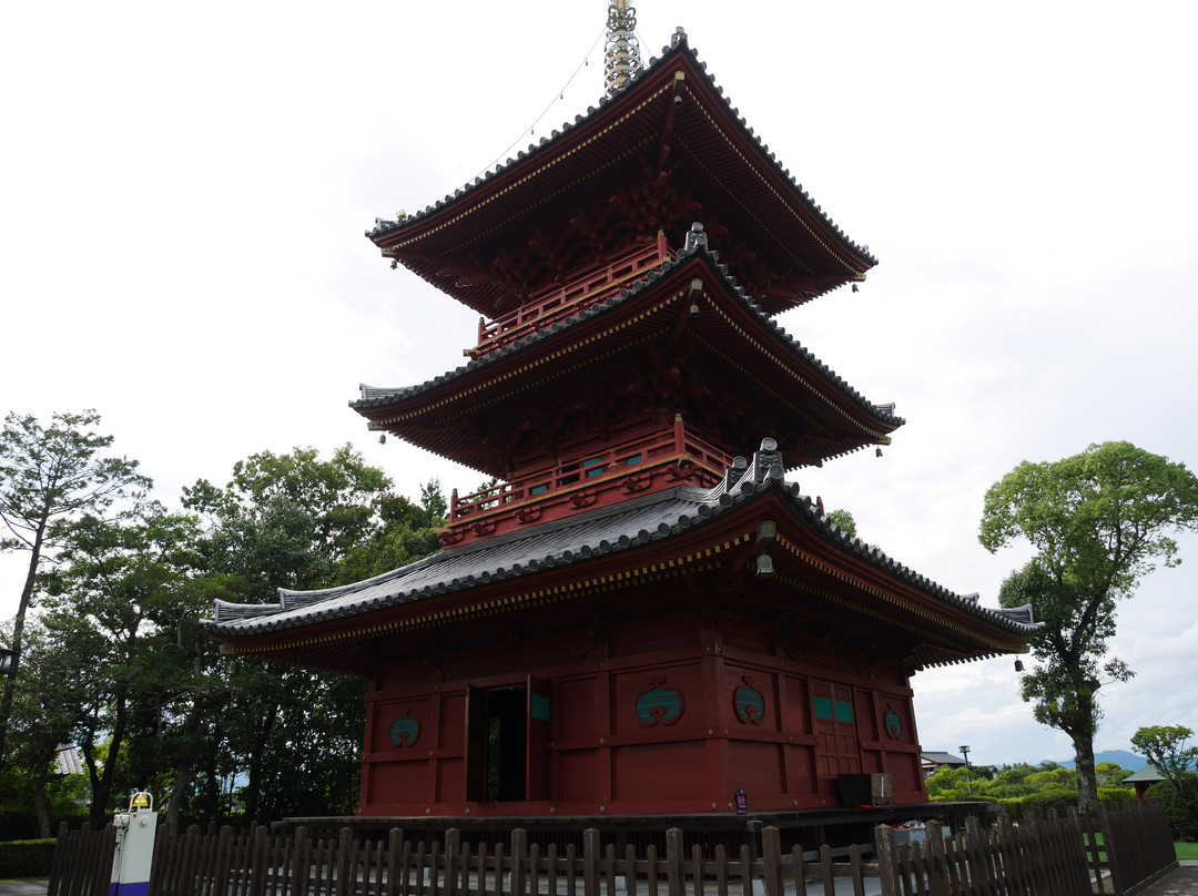 Three-Story Pagoda of Buzen Kokubunji Temple-京都町必去景点