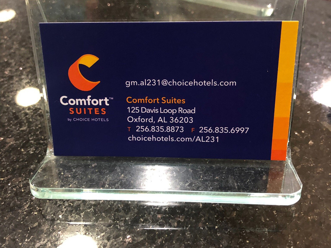 Comfort Suites Oxford I-20 Exit 188主图