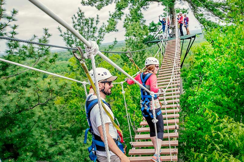 Brainerd Zip Line Tour景点图片