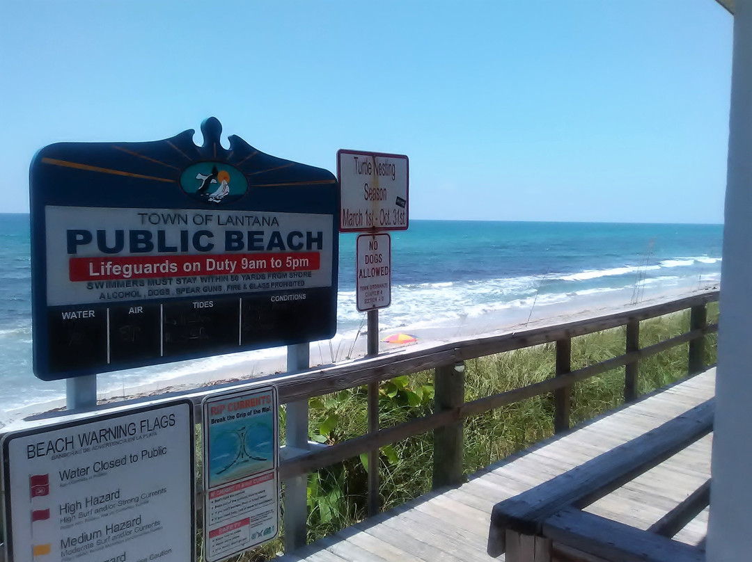 Lantana Public Beach Lantana-Lantana必去景点