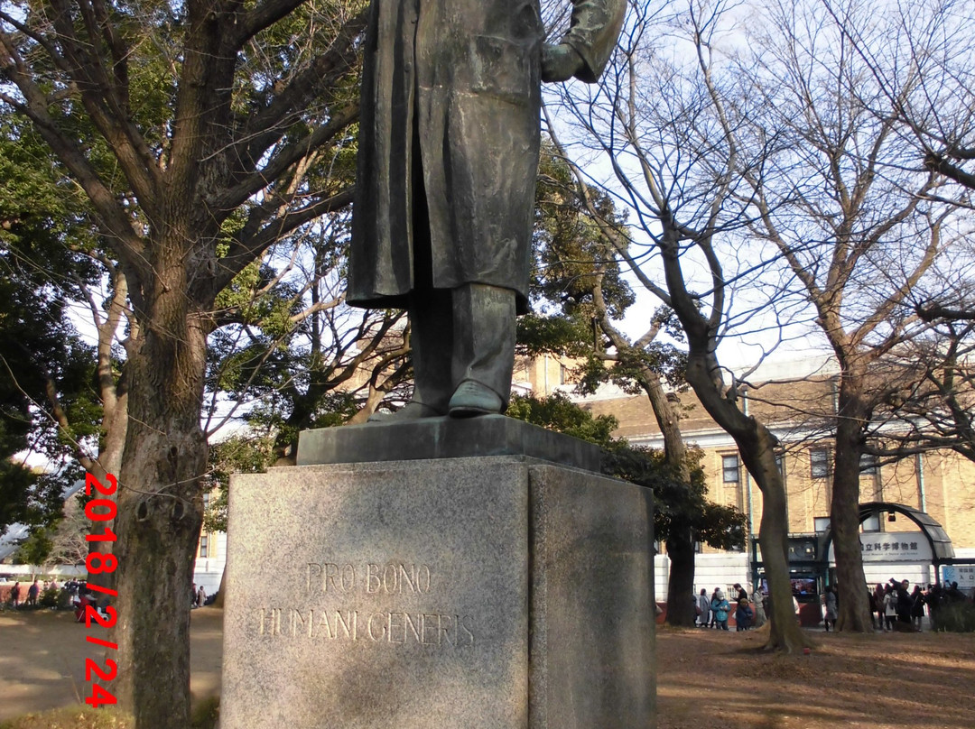 Hideyo Noguchi Statue-Uenokoen必去景点