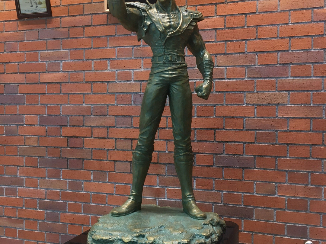 Kenshiro Bronze Statue-北斗市必去景点
