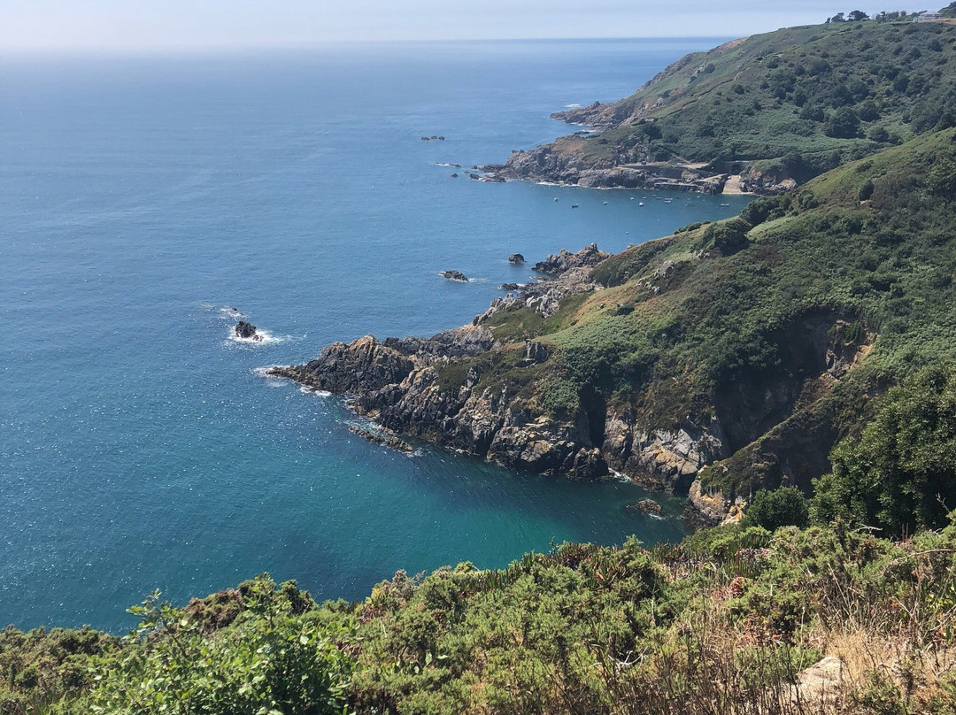 Moulin Huet Bay-St Martin必去景点