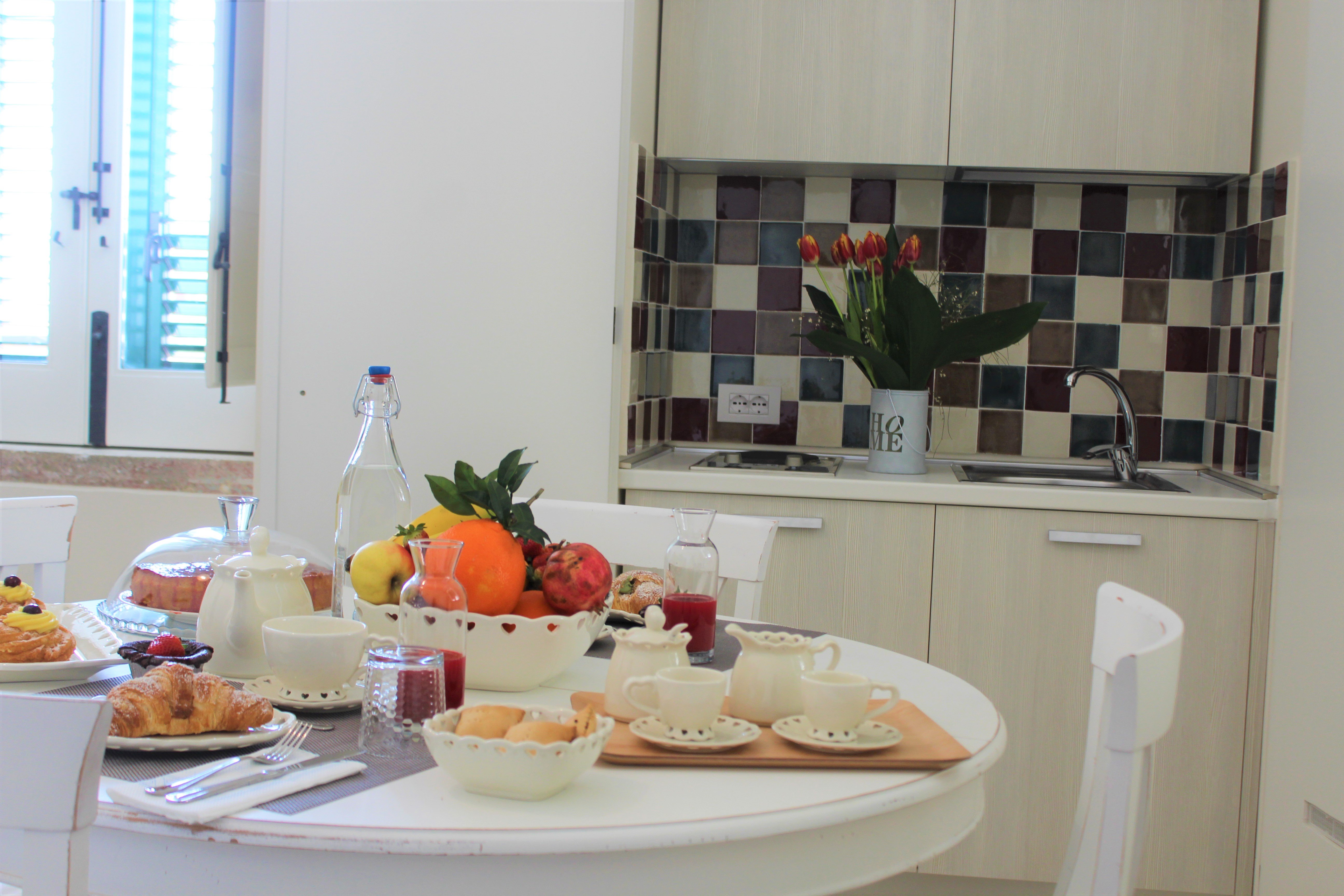 B&B Palazzo Rochira-餐饮