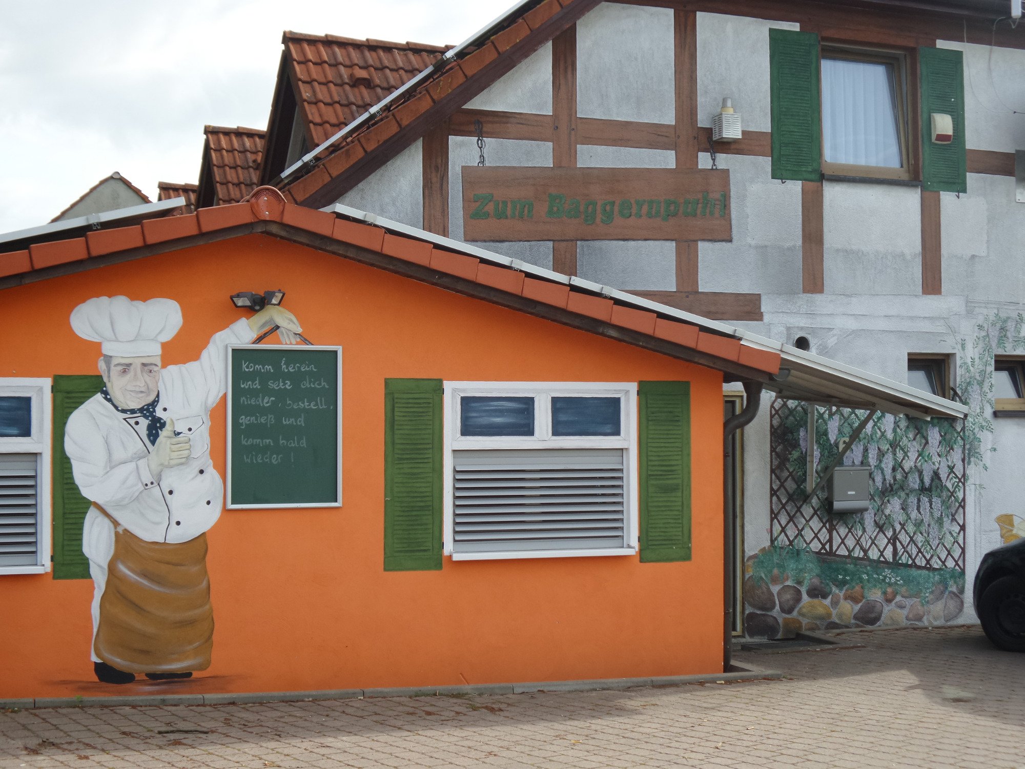 Landhotel Zum Baggernpuhl-浴室